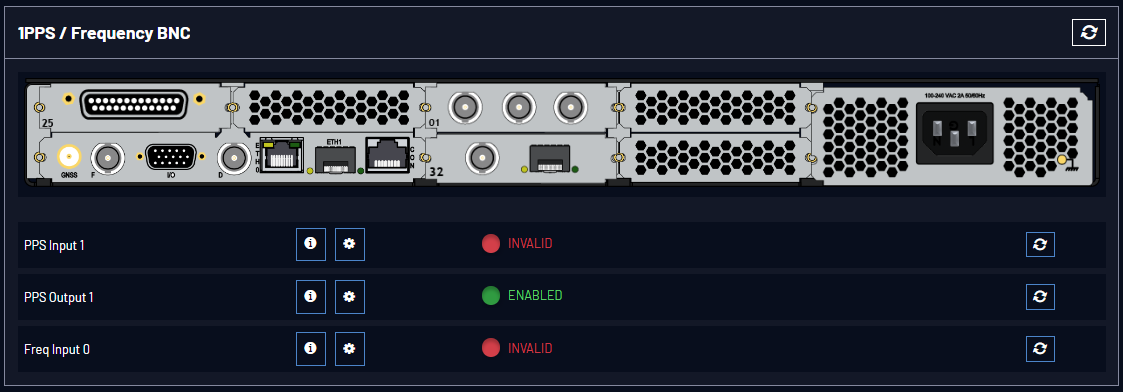 Configuring the Settings of an Input or Output