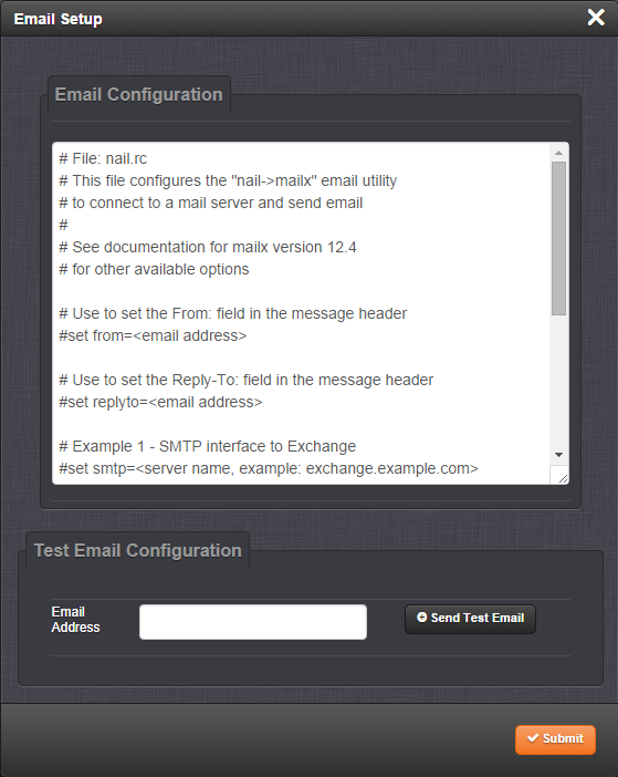 Setting Up Email Notifications