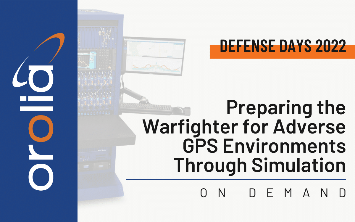Defense Days: Preparing the Warfighter for Adverse GPS Environments Through Simulation