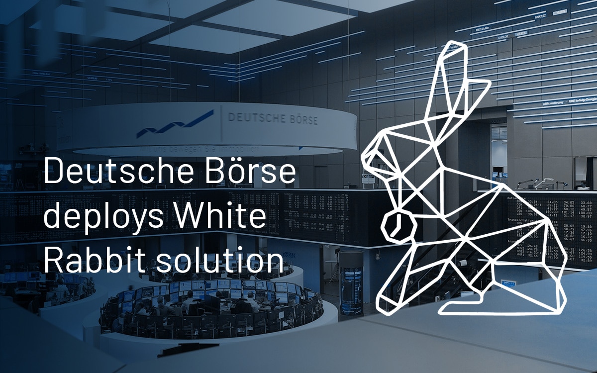 Deutsche Börse deploys White Rabbit solution