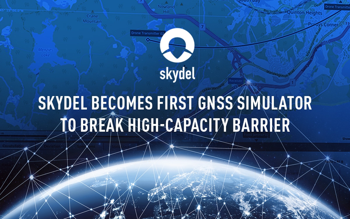 Skydel Becomes First GNSS Simulator to Break High-Capacity Barrier