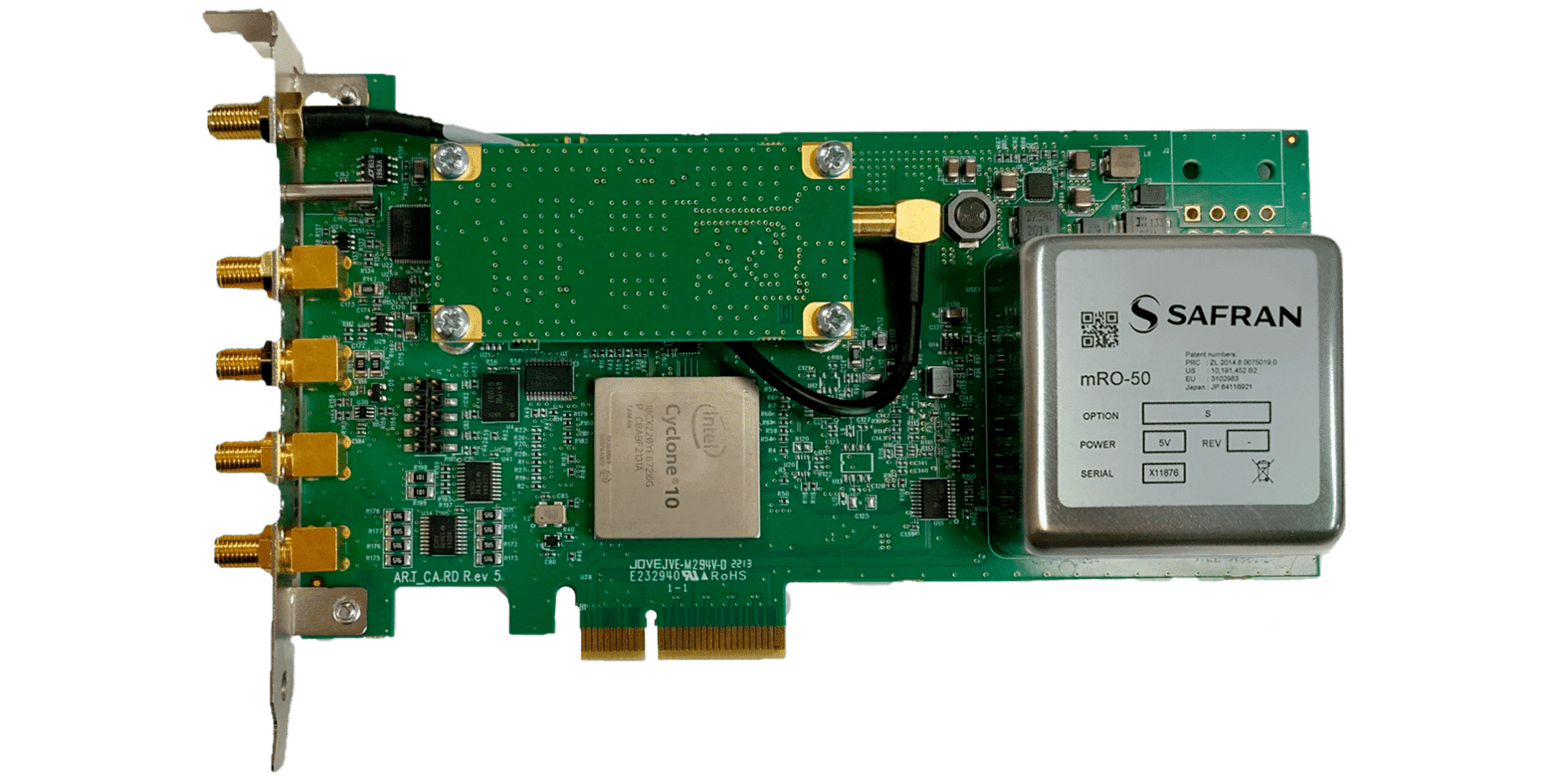 Atomic Reference Time (ART) Card Safran Navigation & Timing