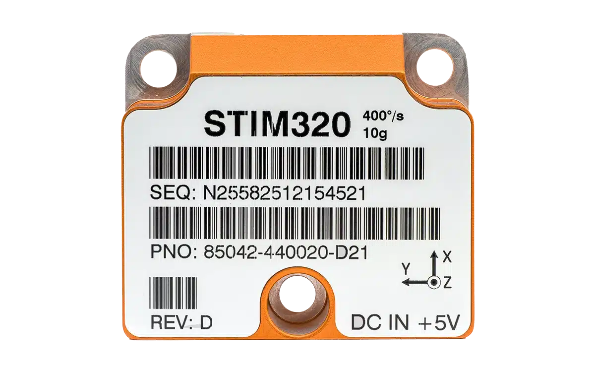 STIM320 high-performance aerospace-grade inertial measurement unit (IMU) with enhanced accelerometer precision for demanding guidance and navigation applications.