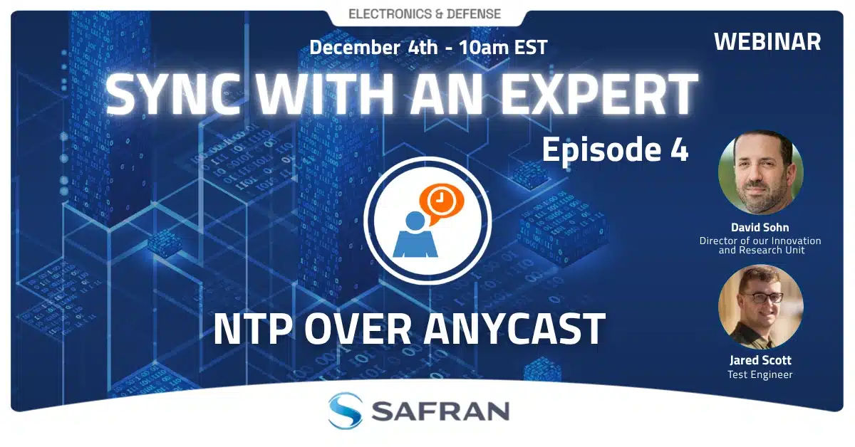 Sync with an Expert: NTP over Anycast