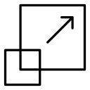 Scalable platform icon